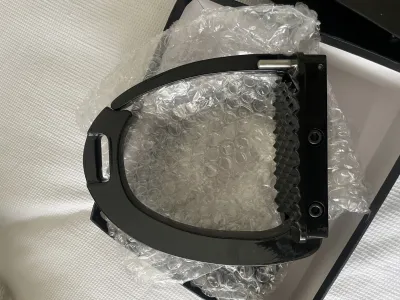 HKM Emma Safety Stirrups Black – Quick Release – New